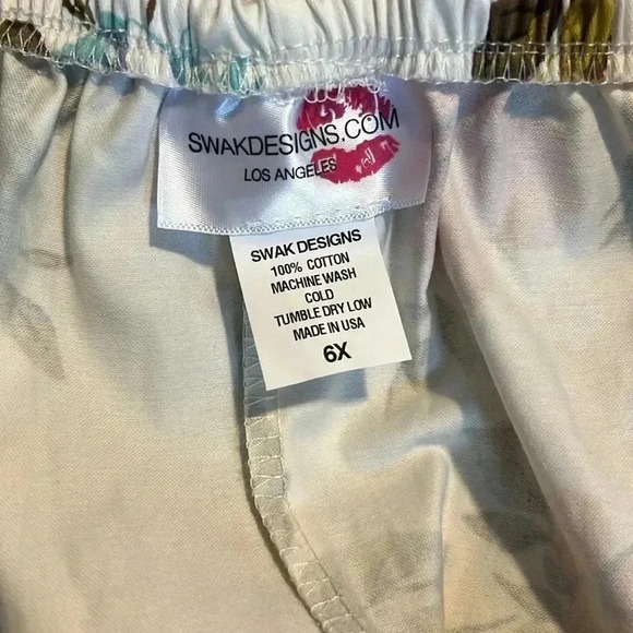 Swak Designs Los Angeles Plus Size Floral Dress U15 - Picture 3 of 3